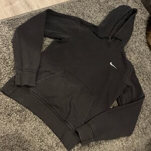 Nike Women's Black Hoodie Sweater small size.